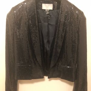 Black sequin jacket